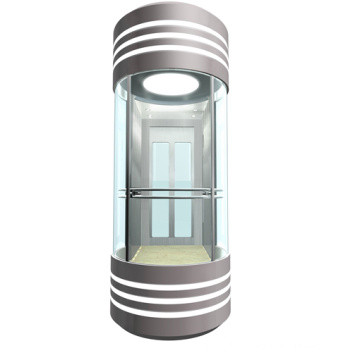 Panoramic Elevator with Semi-Circular Observation